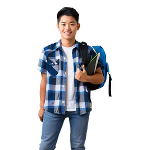 High School Student Png Kum PNG Image