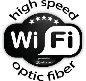 High Speed Wi Fi Optic Fiber Advertisement PNG with transparent background