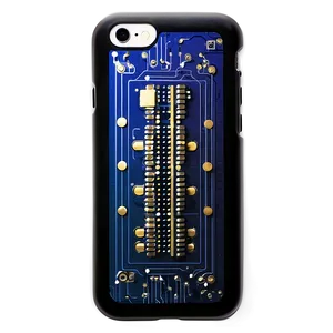 High Tech Circuit Phone Case Png 19 PNG Image