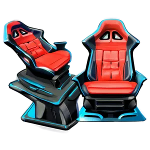 High Tech Gaming Silla Png 6 PNG Image