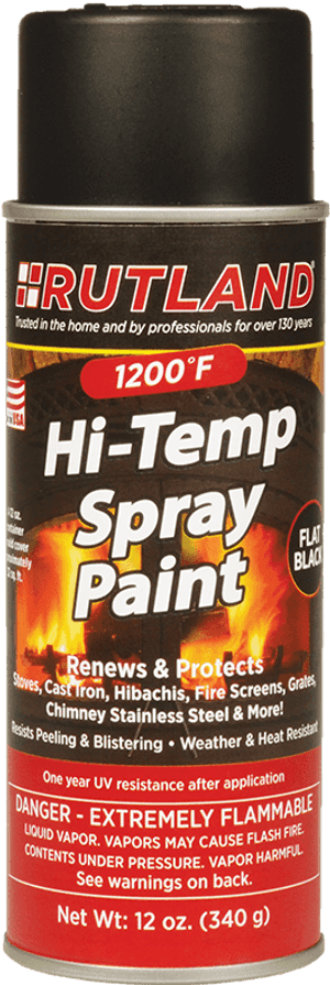 80 Rutland High Temp Spray Paint - High Temp Paint, HD Png Download PNG image with transparent background