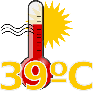 Fever Hot Temp Thermometer Free Picture - Hot Clipart Png, Transparent Png PNG image with transparent background