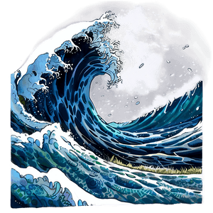 High Tidal Wave PNG djq PNG with transparent background