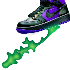 High Top Jordan Sneakers Png Wah43 PNG Image