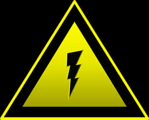 High Voltage Warning Sign PNG image with transparent background