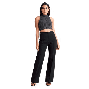 High Waisted Black Pants PNG 06212024 PNG