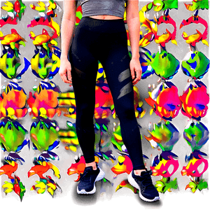 High Waisted Leggings PNG 06202024 PNG