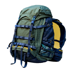 Hiking Backpack Loaded PNG npe85 PNG image with transparent background