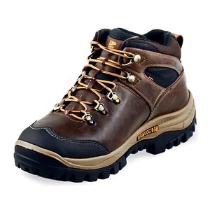 Hiking Boot With Grip Sole Png Wxk PNG Image