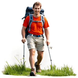 Hiking Through Meadows PNG 39 PNG with transparent background
