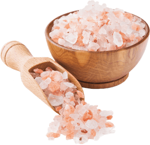 Himalayan Salt Crystals Bowl Scoop PNG