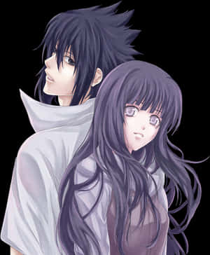 Hinata Hyuga Dan Sasuke - Sasuhina Sasuke X Hinata Art, HD Png Download PNG image with transparent background