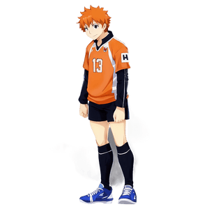 Hinata Spiking Haikyuu PNG 72 PNG image with transparent background