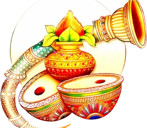 Hindu_ Wedding_ Ceremonial_ Elements.png PNG Image