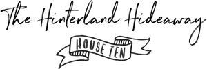 Hinterland Hideaway House Ten Logo PNG with transparent background