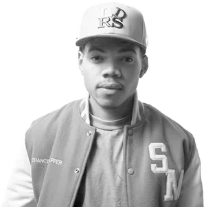 Hip Hop Artist In Cap And Jacket PNG Image