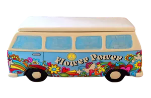 Hippie Van Cookie PNG Image