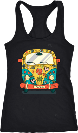 Hippie Van Peace Bus T Shirts Van Road Trip - Men Are Like Beer Some Go Down Better Than Others, HD Png Download PNG image with transparent background