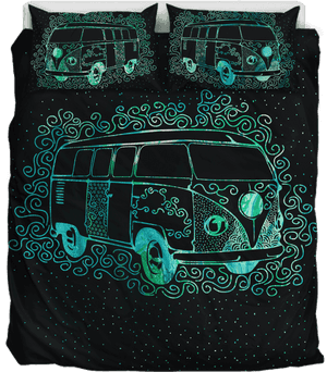 Hippie Van - Zodiac Signs Bed Set, HD Png Download PNG image with transparent background
