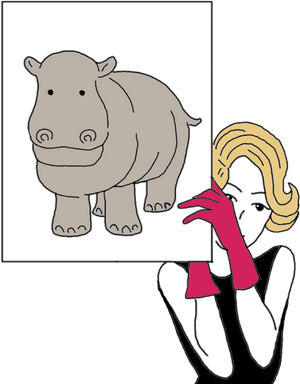 Hippo - Cartoon, HD Png Download PNG image with transparent background
