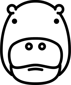 Hippopotamus Head, HD Png Download PNG image with transparent background