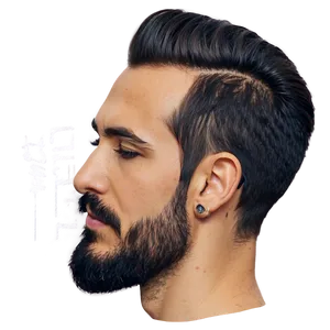 Hipster Barber Hairstyle Png Mar PNG Image