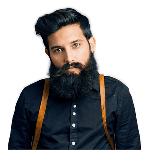 Hipster Beard Fashion PNG 15 PNG