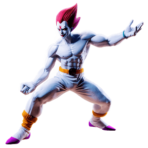 Hisoka Fighting Stance PNG 79 PNG image with transparent background
