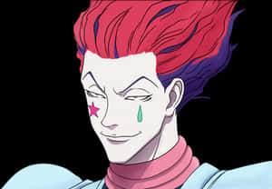Hisoka Morow Smirk PNG image with transparent background