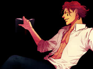 Hisoka Playing Card Trick PNG image with transparent background