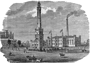 Old Water Tower In Chicago, HD Png Download PNG image with transparent background