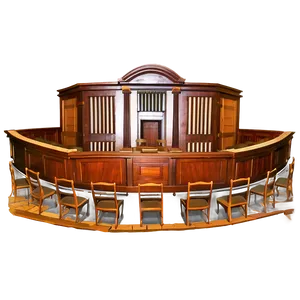 Historic Courtroom Design Png 06262024 PNG Image