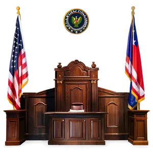 Historic Courtroom Design Png 06262024 PNG Image