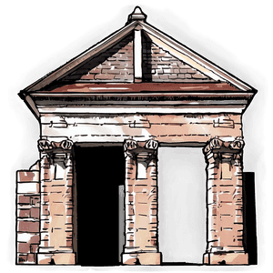 Historical Architecture Building PNG 05242024 PNG image with transparent background
