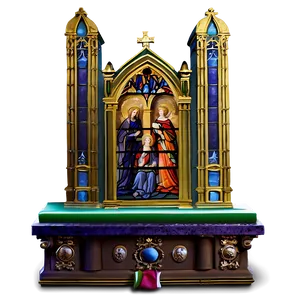 Historical Cathedral Altar Png 06242024 PNG Image