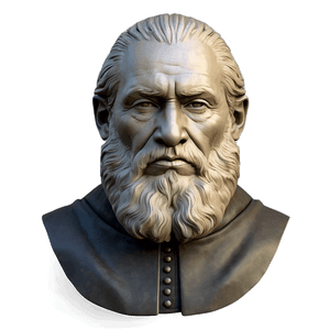 Historical Figure Portrait PNG oho PNG with transparent background