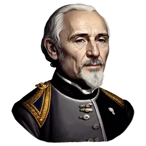 Historical Figure Portrait Png Pcm PNG Image