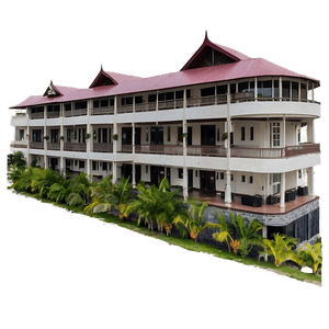 Historical Hotel Grandeur PNG frq PNG image with transparent background