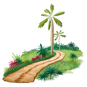 Historical Pilgrimage Path PNG ppe PNG with transparent background