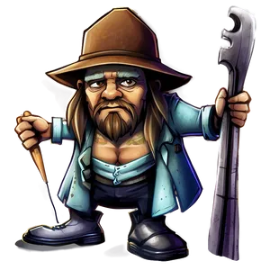 Hobo Character Illustration Png 46 PNG Image