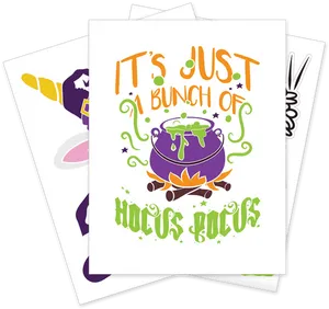 Hocus Pocus Bunchof Hocus Pocus Graphic PNG Image