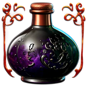 Hocus Pocus Potion Bottle Png Fdi PNG Image