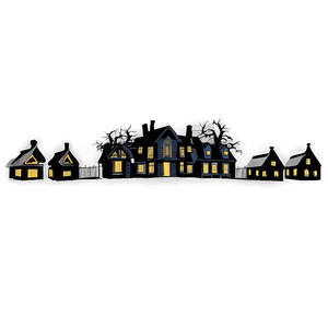 Hocus Pocus Spooky House PNG twb4 PNG image with transparent background