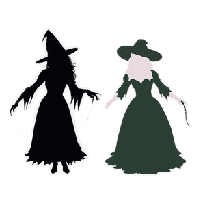 Hocus Pocus Witch Silhouette PNG ejy15 PNG image with transparent background
