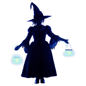 Hocus Pocus Witch Silhouette PNG eta40 PNG image with transparent background