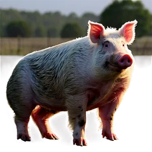 Hog At Dawn Png 18 PNG Image