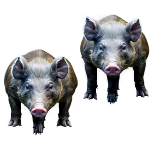 Hog In Wild Png Qcc PNG Image