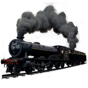 Hogwarts Express Silhouette Png Esy69 PNG Image