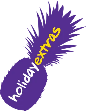 Holiday Extras Pineapple Graphic PNG Image