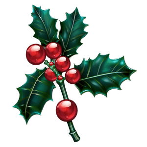 Holiday Holly PNG 05252024 PNG